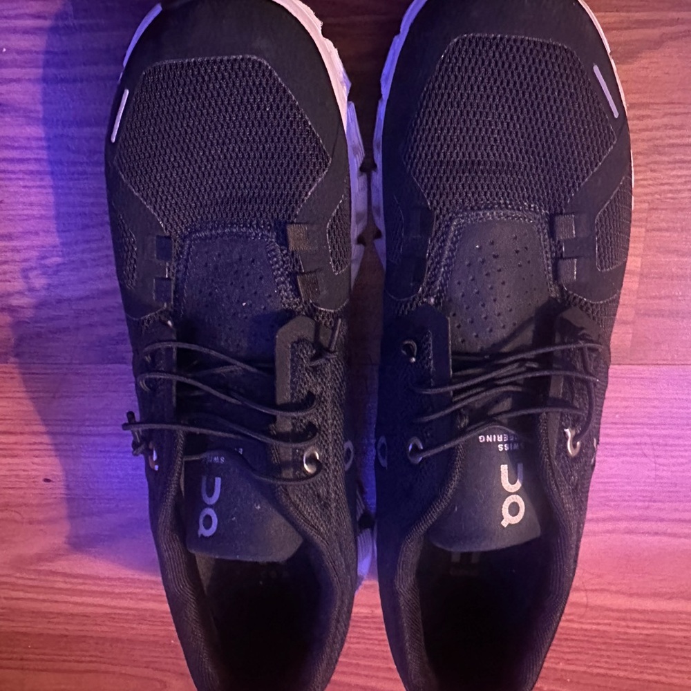 On Running Women’s Black Mesh Athletic Shoes